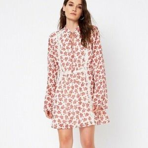 Tularosa Addis Floral Paisley Print Dress